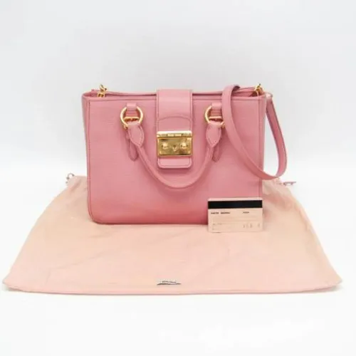 Pre-owned > Pre-owned Bags > Pre-owned Handbags - - Miu Miu Pre-owned - Modalova
