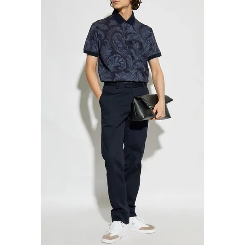 Etro - Tops > Polo Shirts - Blue - Etro - Modalova