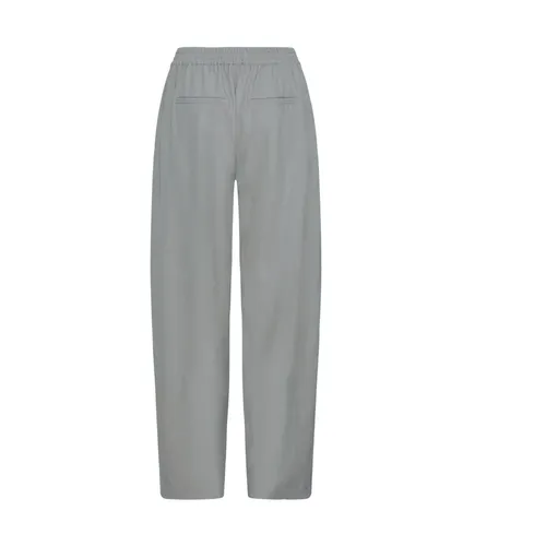 Trousers > Straight Trousers - - Ichi - Modalova