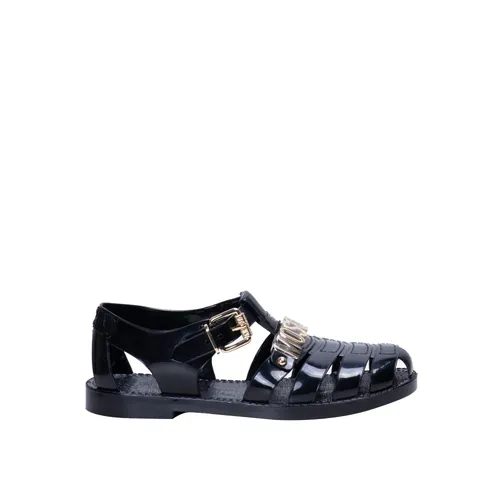 Shoes > Sandals > Flat Sandals - - Moschino - Modalova