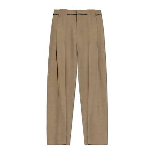 Trousers > Wide Trousers - - Balmain - Modalova