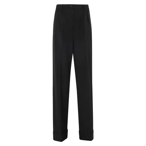 Trousers > Straight Trousers - - Dolce & Gabbana - Modalova