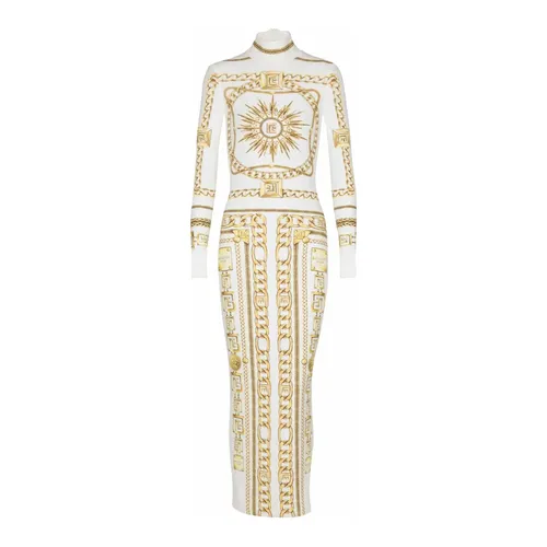 Dresses > Day Dresses > Midi Dresses - - Balmain - Modalova