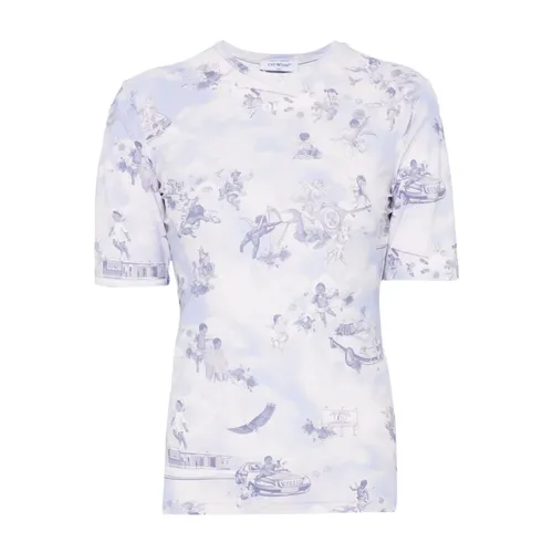 Tops > T-Shirts - - Off White - Modalova