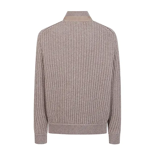 Jackets > Leather Jackets - - Brunello Cucinelli - Modalova