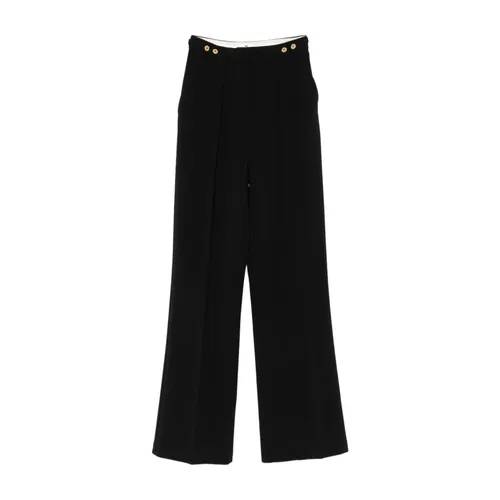 Trousers > Wide Trousers - - Elisabetta Franchi - Modalova