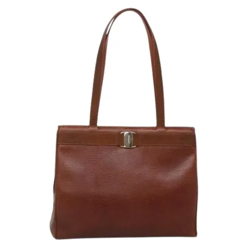 Pre-owned > Pre-owned Bags > Pre-owned Tote Bags - - Salvatore Ferragamo Pre-owned - Modalova