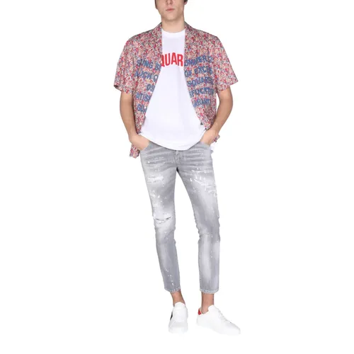Shirts > Short Sleeve Shirts - - Dsquared2 - Modalova