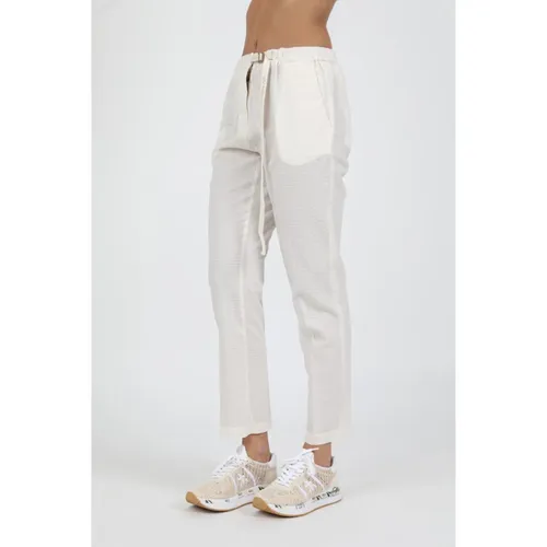 Sand - Trousers > Slim-fit Trousers - - White Sand - Modalova