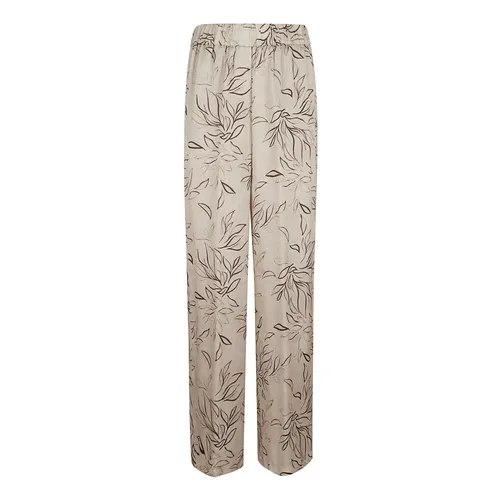 Trousers > Wide Trousers - - Peserico - Modalova
