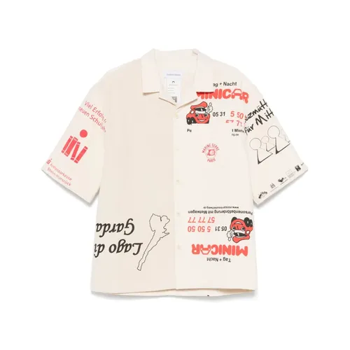 Shirts > Short Sleeve Shirts - - Marine Serre - Modalova