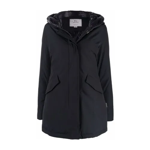 Woolrich - Coats > Parkas - Blue - Woolrich - Modalova