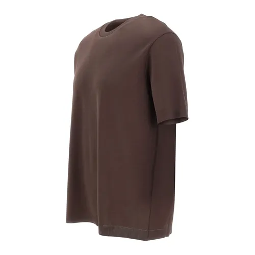 Herno - Tops > T-Shirts - Brown - Herno - Modalova