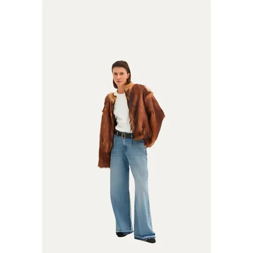 Jeans > Wide Jeans - - Halfboy - Modalova