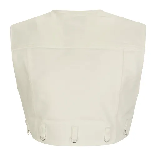 Tops > Sleeveless Tops - - Courrèges - Modalova