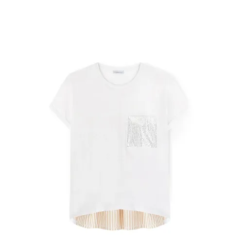 Motivi - Tops > T-Shirts - White - Motivi - Modalova