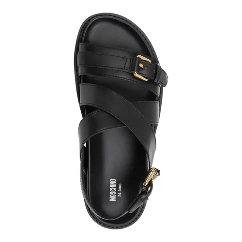 Shoes > Sandals > Flat Sandals - - Moschino - Modalova