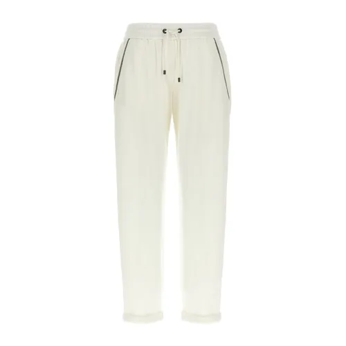 Trousers > Sweatpants - - Brunello Cucinelli - Modalova