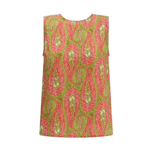 Tops > Sleeveless Tops - - Etro - Modalova