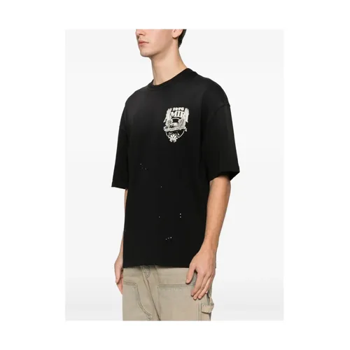 Amiri - Tops > T-Shirts - Black - Amiri - Modalova