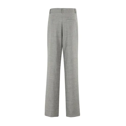 Trousers > Straight Trousers - - Semicouture - Modalova