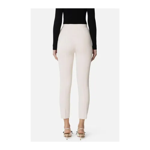 Trousers > Cropped Trousers - - Elisabetta Franchi - Modalova