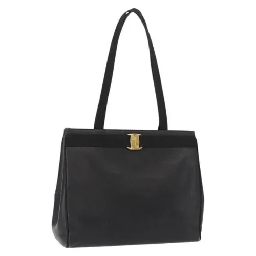 Pre-owned > Pre-owned Bags > Pre-owned Shoulder Bags - - Salvatore Ferragamo Pre-owned - Modalova