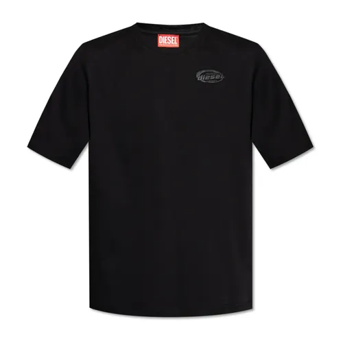 Diesel - Tops > T-Shirts - Black - Diesel - Modalova