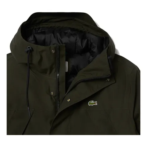 Lacoste - Coats > Parkas - Green - Lacoste - Modalova