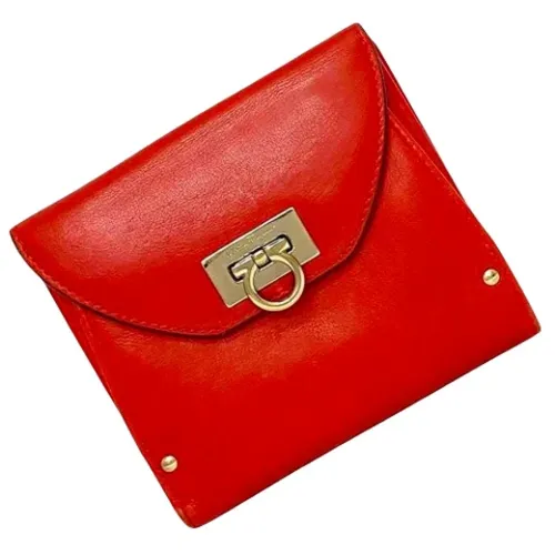 Pre-owned > Pre-owned Accessories > Pre-owned Wallets - - Salvatore Ferragamo Pre-owned - Modalova