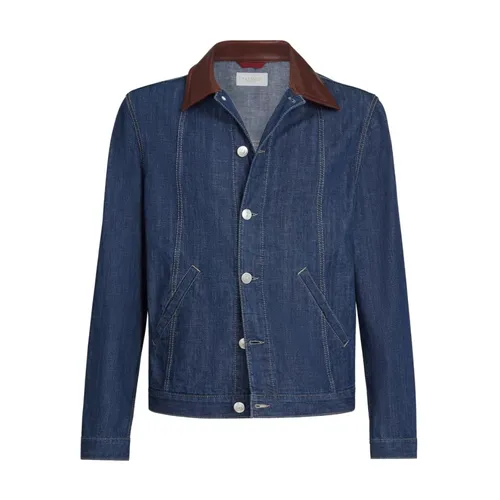 Jackets > Denim Jackets - - Brunello Cucinelli - Modalova
