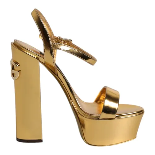 Shoes > Sandals > High Heel Sandals - - Dolce & Gabbana - Modalova
