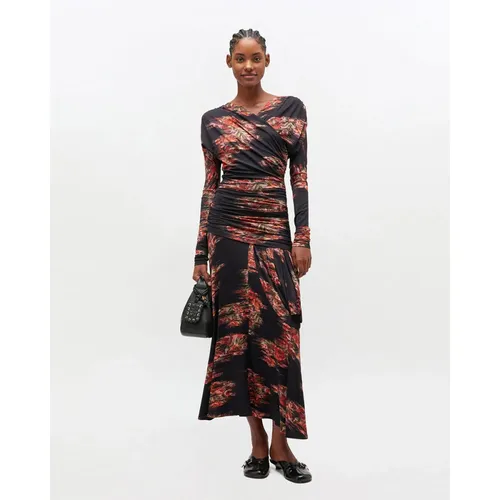 Dresses > Day Dresses > Midi Dresses - - Ganni - Modalova