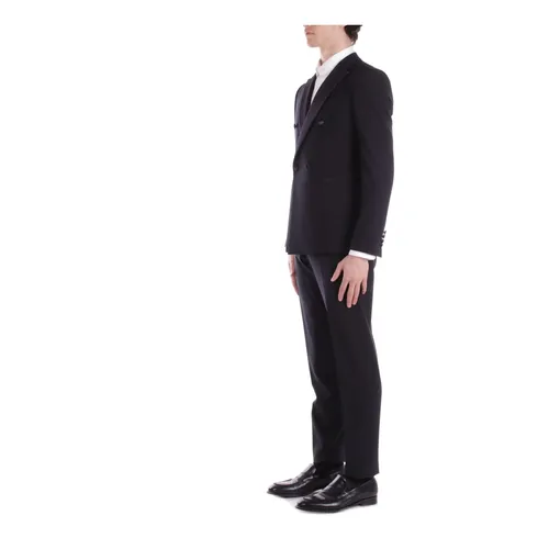 Suits > Suit Sets > Double Breasted Suits - - Emporio Armani - Modalova