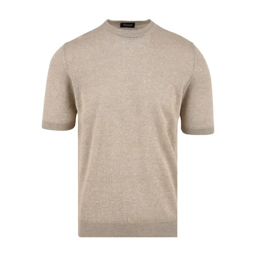 Drumohr - Tops > T-Shirts - Beige - Drumohr - Modalova