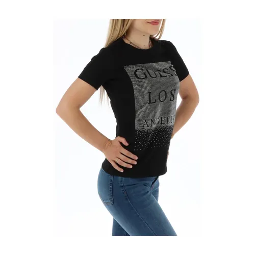 Guess - Tops > T-Shirts - Black - Guess - Modalova