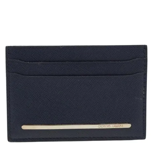 Pre-owned > Pre-owned Accessories > Pre-owned Wallets - - Armani Pre-owned - Modalova