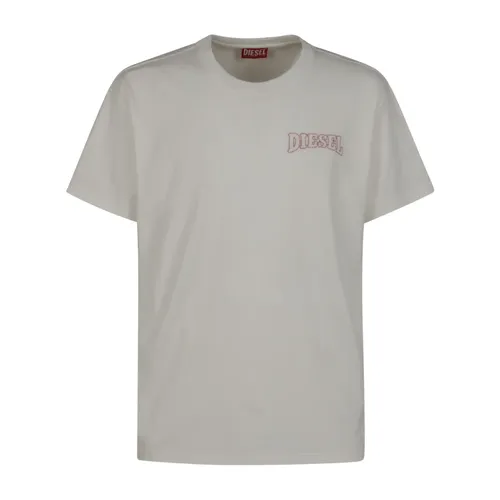 Diesel - Tops > T-Shirts - White - Diesel - Modalova