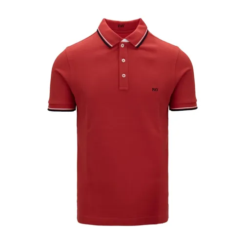 Fay - Tops > Polo Shirts - Red - Fay - Modalova