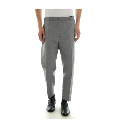Trousers > Straight Trousers - - Daniele Alessandrini - Modalova
