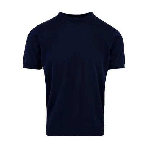 Drumohr - Tops > T-Shirts - Blue - Drumohr - Modalova