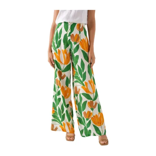 Trousers > Wide Trousers - - Salsa - Modalova