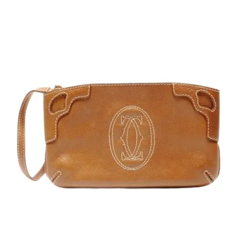 Pre-owned > Pre-owned Bags > Pre-owned Clutches - - Cartier Vintage - Modalova