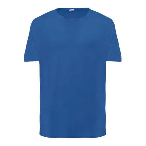 Malo - Tops > T-Shirts - Blue - Malo - Modalova