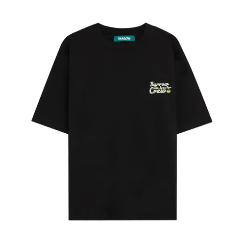 Barrow - Tops > T-Shirts - Black - Barrow - Modalova