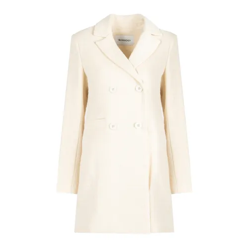 Coats > Double-Breasted Coats - - Silvian Heach - Modalova