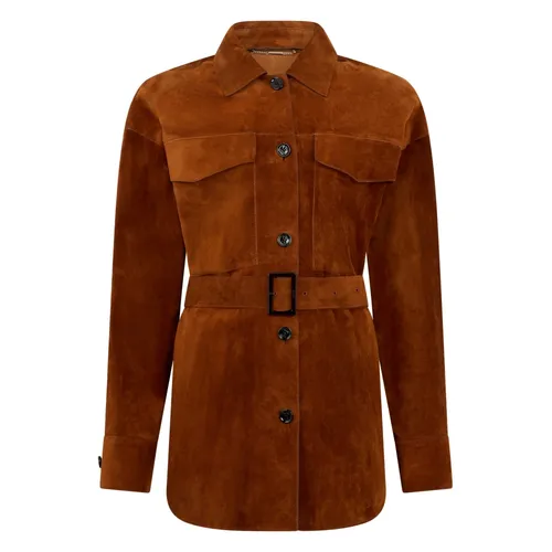 Jackets > Leather Jackets - - Moorer - Modalova