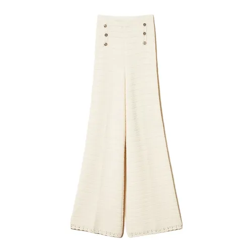 Trousers > Wide Trousers - - Twinset - Modalova