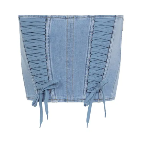 Tops > Sleeveless Tops - - Elisabetta Franchi - Modalova