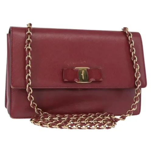 Pre-owned > Pre-owned Bags > Pre-owned Cross Body Bags - - Salvatore Ferragamo Pre-owned - Modalova